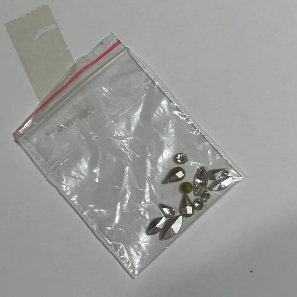 NEW Badgley Mischka Everafter Embellished Blocked Heel Sandal in Ivory Satin 8.5 - Picture 13 of 14